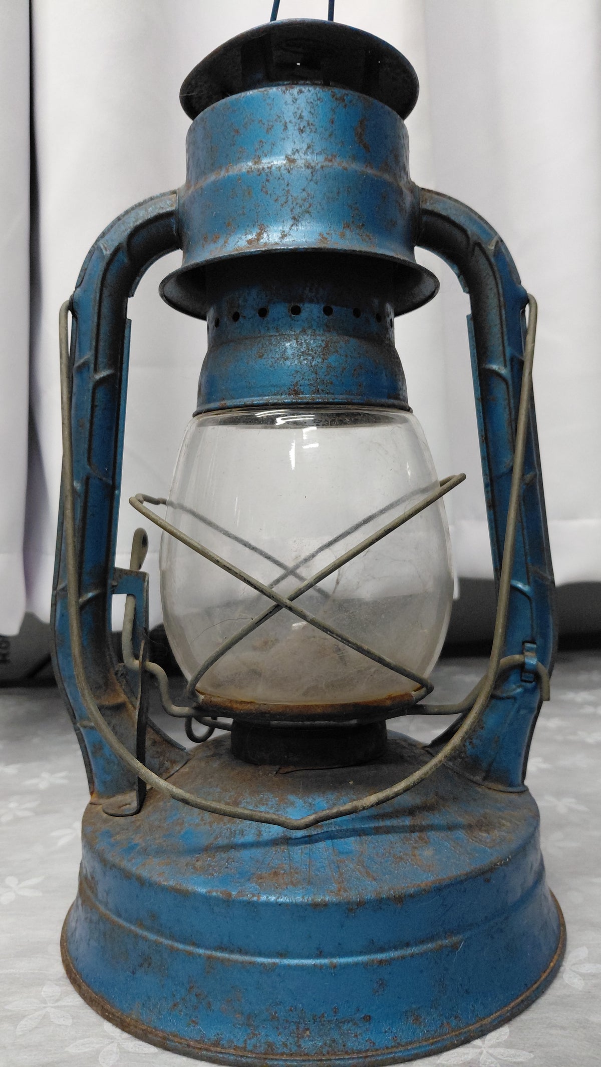 Blue Dietz Lantern