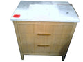 30" Light Wood Free Standing Vanity